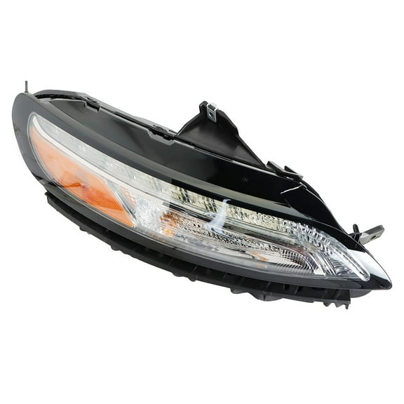 SEBLAFF Right Side Headlight For 2014-2018 Jeep Cherokee Halogen w/ LED DRL/Ballast Lamp