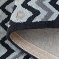 thumbnail image 5 of Safavieh Isaac Mizrahi Elyse Geometric Wool Area Rug, Gray/Black, 8' x 10', 5 of 10