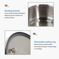 thumbnail image 3 of Olla A Presión De Acero Inoxidable De 2L, Mini Olla A Presión De Cocción Rápida, Protección Inteligente Segura De 55KPA Para Estufas De Gas, 3 of 7