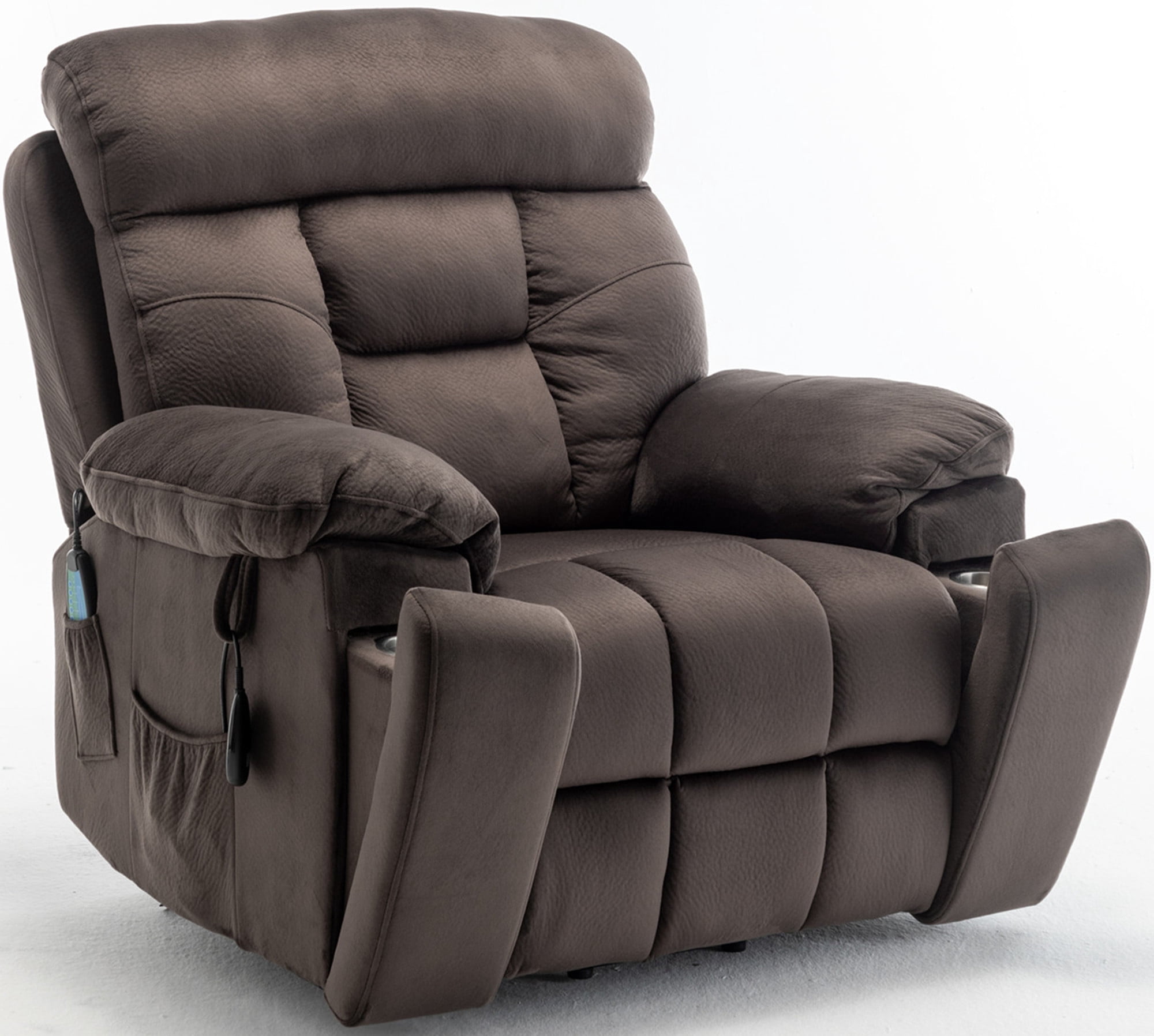 LITVZ 26in Extra Wide Recliner for Big Man 400lbs, Oversized Power Lift Chair with Heat and Massage for Elderly