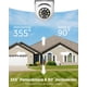 thumbnail image 2 of Camara de Seguridad Exterior/Interior, 2K HD WiFi Cámara de Seguridad con Vision Nocturna, Panorama de 360°, Audio Bidireccional, Grabación 24/7 (1PCS),White, 2 of 10