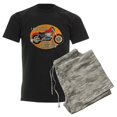 thumbnail image 6 of CafePress - I Dream I'm A Motorcyle Men's Dark Pajamas - Men's Dark Loose Fit Cotton Pajama Set, 6 of 7