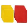 thumbnail image 5 of Raindrops Referee Cards For Football 8Pcs Rectangular PVC Design For Match Officials, 5 of 8