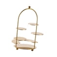 thumbnail image 4 of GUOOL Cupcake Display Rack Centerpiece Multi-layer Dessert Stand for Home Cafe Bar Gold, 4 of 9