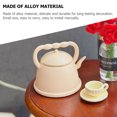 thumbnail image 3 of Minkissy 5Pcs Mini House Tea Table Model Alloy Assorted Color Decoration Kitchen Display, 3 of 7