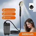 thumbnail image 5 of Rechargeable Portable Camping Shower,6000mAh Battery, 5 of 5