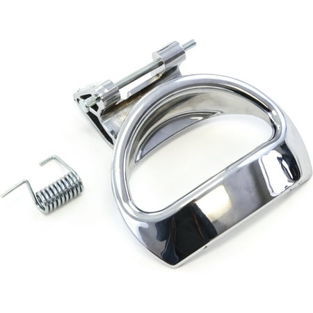 Locks Drivers Front Interior Door Door Handle Chrome Inside Interior Front or Rear LH Left Driver Side for 2006-2011 Compatible with Chevy HHR ()