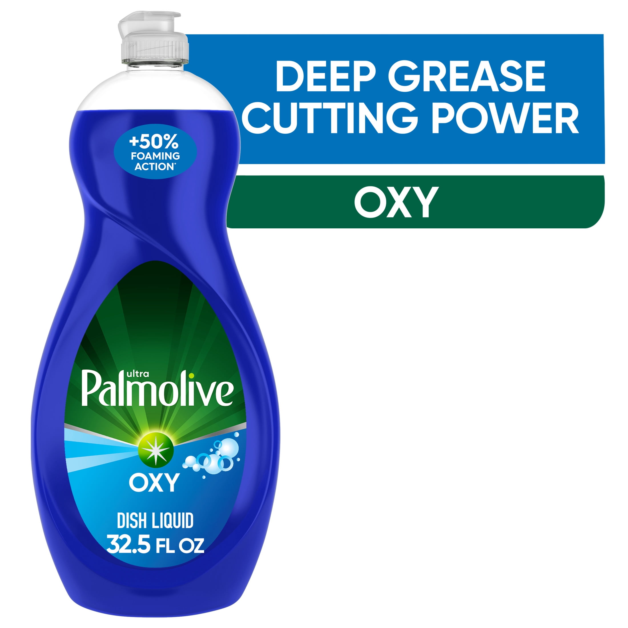 (9 pack) Palmolive Ultra Oxy Liquid Dish Soap, Deep Grease Cutting, No Soaking Needed, 32.5 fl oz