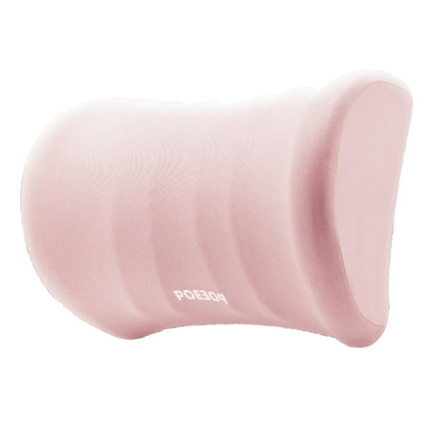 Almohada de cuello de automóvil genérico FUMA MEMORIA ACCESORIOS COMOLIDOS ACCESORIOS Multipropósito Almohada de reposacabezas para el automóvil para Rosa