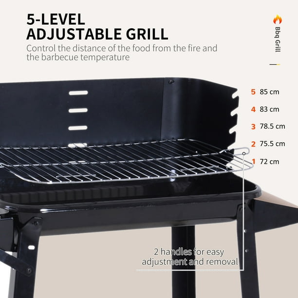 Adjustable BBQ Grill