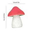 thumbnail image 3 of Kbndieu Solar Garden Lights, Mushrooms Outdoor Garden Decor Stake Lights, Solar Lights Outdoor Waterproof for Yard, Landscape, Path, Patio, Outside, Backyard Christmas Halloween Decorations, Red, 3 of 6
