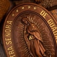thumbnail image 5 of Our Lady of Guadalupe Virgin Mary Statue Oval Catholic Medal Religious Home Decor Handmade Gift, 5 of 5