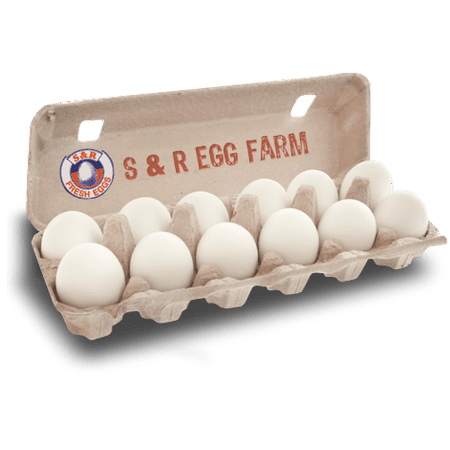 Whitewater Valley Jumbo A Eggs, 12 Count
