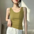 thumbnail image 2 of Tumotour Oversize Summer Tops For Women Tank Tops 2025 Sleeveless Round Neck Ruched Spring Summer Tee Shirts Outfits Clothes, 2 of 4
