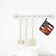thumbnail image 3 of Caroline's Treasures Miniature Pinscher Patriotic Pair of Pot Holders, 3 of 3