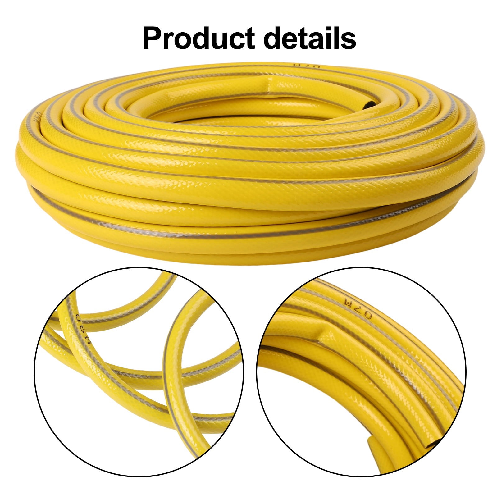 yaaqii PVC Garden Water Hose: Soft, Thickened & All-Season Car Wash Solution!