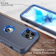 thumbnail image 4 of Compatible with iPhone 12 Pro Max Case,Heavy Duty Hard Shockproof Armor Protector Case Cover with Belt Clip Holster for Apple iPhone 12 6.7 5G 2020 Ph, 4 of 4