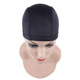thumbnail image 4 of 2 uds. Gorro de cúpula negro para hacer pelucas, redecillas elásticas con banda elástica ancha JM JM, 4 of 5