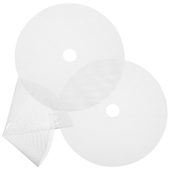 OFFIGAM 3-Pack White Silicone Dehydrator Trays for Fruit, Vegetable, and Jerky Drying Accessories