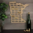 thumbnail image 2 of Minnesota Wine Cork Map, 2 of 2