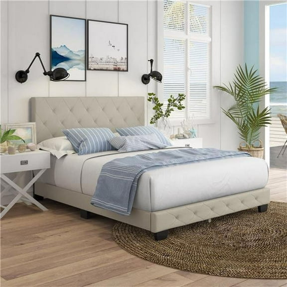 Boyd Sleep CHES962QN Clara Upholstered  Platform  Bed