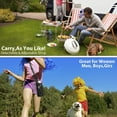 thumbnail image 4 of Ghopy 3Pcs Water Bottle Carrier Bag 2-in-1Mesh Water Bottle Pouch Water Bottle Holder with Adjustable Strap Lightweight Portable Bottle Bag for Walking Hiking Travelling Camping, 4 of 11