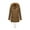 Khaki, variant on GaThRRgYP Womens Coats Plus Size Womens Tops Women's Winter Solid Color Thickened Plush Cotton Plush Collar Coat Cotton Jacket Warm Plush Coat