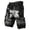 Black-1, variant on Cargo Shorts for Men Summer Casual Vintage Viking Norse Myth Print Straight Leg Loose Bermuda Shorts with Pockets