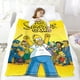 thumbnail image 5 of Los Simpson anti-pilling, suave, ligera, esponjosa y acogedora de lujo para hogar y cocina – Perfecta para niños y adultos, 100 x 150 cm, 5 of 6