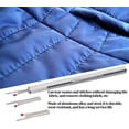 XJUSeam Ripper, Stitch Eraser Thread Cutter with 4pcs Detachable Seam Ripper Heads Thread