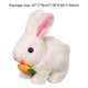 thumbnail image 4 of Juguete Conejito Lindo Realista Con Sonidos Y Movimientos Regalos Pascua para () White, 4 of 4