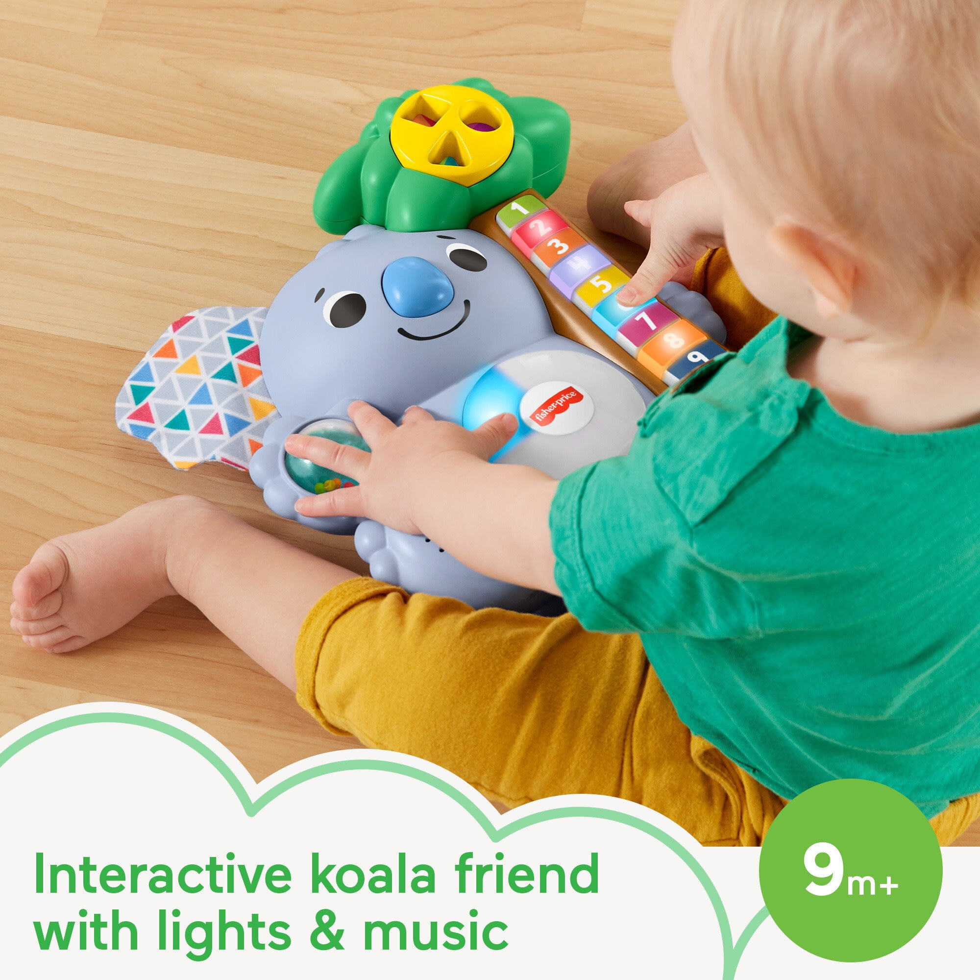 Fisher-Price Linkimals Counting Koala Baby & Toddler Learning Toy