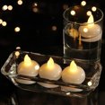 thumbnail image 4 of Gwong Electrónica 12 unids LED velas sin llama impermeable luz suave luz de té de la batería de la batería para la boda, 4 of 6