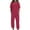 Hot Pink, variant on Scyoekwg Womens 2 Piece Sets Summer Outfits Trendy Short Sleeve Round Neck Tops Jogger Pants Tracksuit Casual Sweatsuits Sets Solid Color Loose Outfits (Coffee,M)