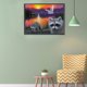 thumbnail image 5 of Cuadros Decorativos Kits de pintura de diamantes 5D DIY, arte de pared de taladro redondo completo de mapache (X602) DQrwqpou Nuevos Originales, 5 of 9