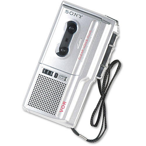 Sony M-670V Voice-Activated Microcassette Dictation Recorder With Clear ...