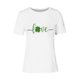 thumbnail image 4 of Mujeres Manga Corta de Verano Tops Impreso Sudadera Casual, Cuello Redondo Blusa Ligera para la Primavera Y el Verano, 4 of 7