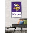 thumbnail image 2 of NFL Minnesota Vikings - Logo 21 Wall Poster, 22.375" x 34", Framed, 2 of 3