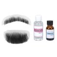 thumbnail image 2 of Fake Beard Facial Hair, Breathable 30ml Remover Solution Simulated Hair Fake Beard  for Performance, 2 of 8