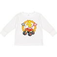 thumbnail image 3 of Inktastic Monster Truck 4th Birthday Boys or Girls Long Sleeve Toddler T-Shirt, 3 of 5