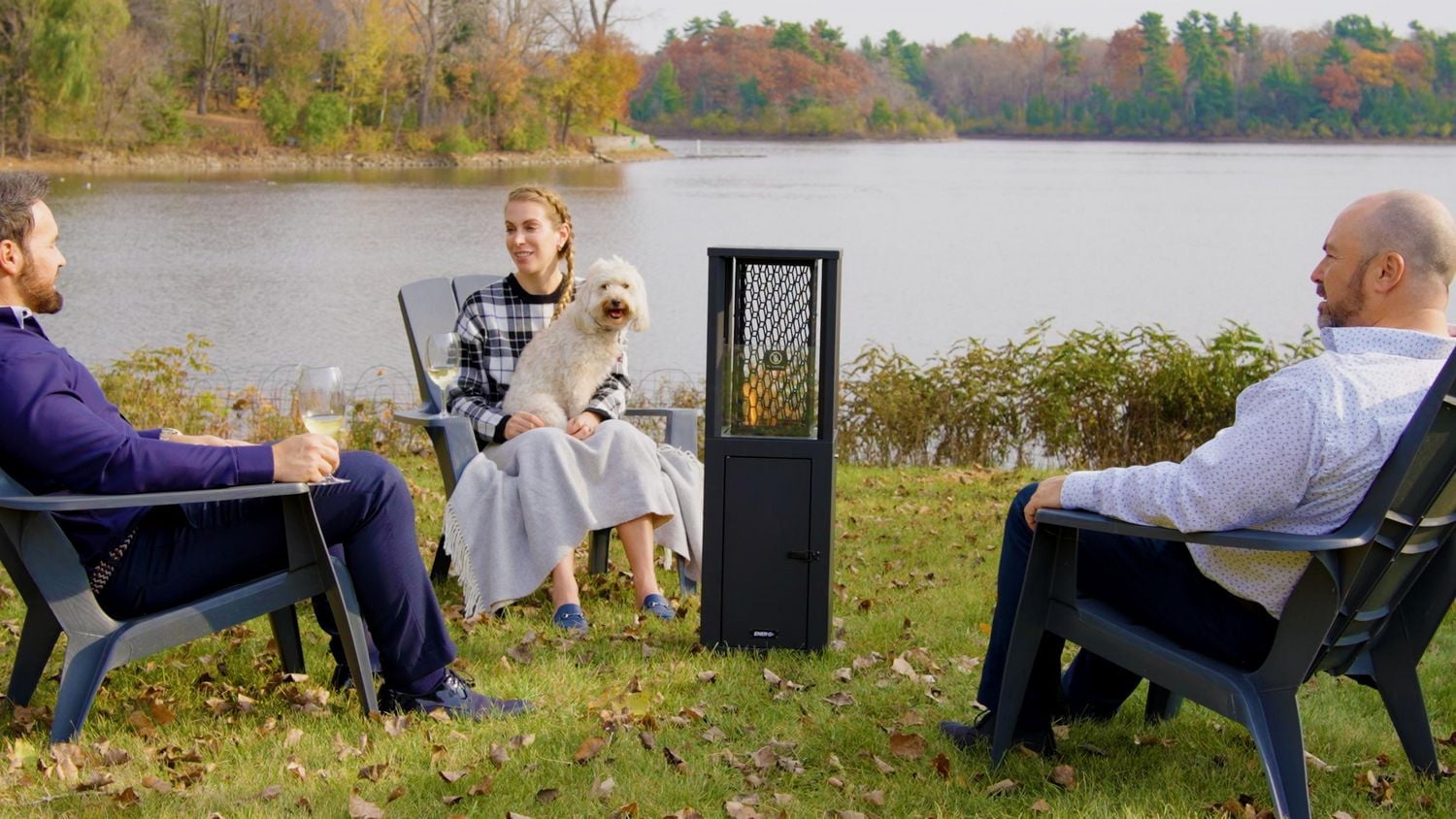 EnerG+ Outdoor Wood Pellet Patio Heater