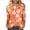 Multicolor Plus Size Blouse for Women_v, variant on CYMMPU Tunic Tops 3/4 Sleeve Blouses for Women Dressy Casual Spring Tops Loose Fit Round Neck Flower Printed Summer Trendy Shirts Lightweight Basic Tees Multicolor S