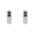 thumbnail image 4 of Tholdsy Luz nocturna 3 LED 3-5V 500mA 200LM 3000K/7000K Casa Computadoras portátiles Banco de energía Adaptador de carga Lámpara de Blanco 2piezas, 4 of 6