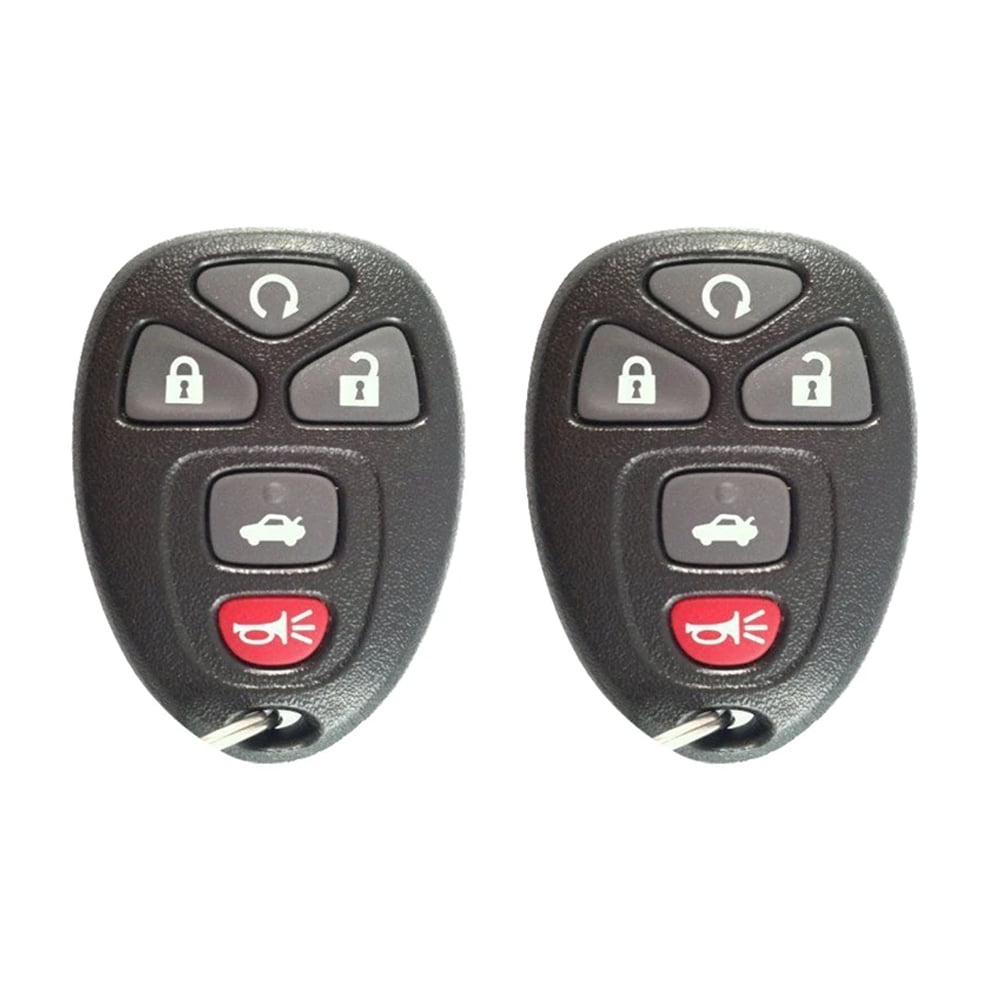 2X New Replacement Keyless Entry Remote Car Key Fob Shell Case Pad for 22733524 
