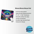 thumbnail image 2 of Psychedelic Rainbow Scene Mouse Pad Low Profile Gaming Mat, 2 of 7