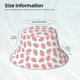 thumbnail image 3 of Balery Strawberry Sombreros para el sol para hombre y mujer, sombrero de pescador con UPF 50+, 3 of 6