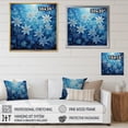 thumbnail image 4 of Designart "Flowers Glacial Majesty painting" Floral Wall Art Print, 4 of 5