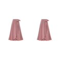 thumbnail image 4 of Sonducket Un look romántico para momentos íntimos larga de mujer en negra larga midi Faldas rosa XXL 1 rosa XXL,1 2Conjunto, 4 of 6