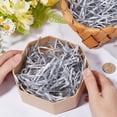 thumbnail image 3 of 1set Raffia Crinkle Cut Paper Shred Filler for Gift Wrapping & Easter Basket Filling Silver 3x0.1mm, 3 of 6