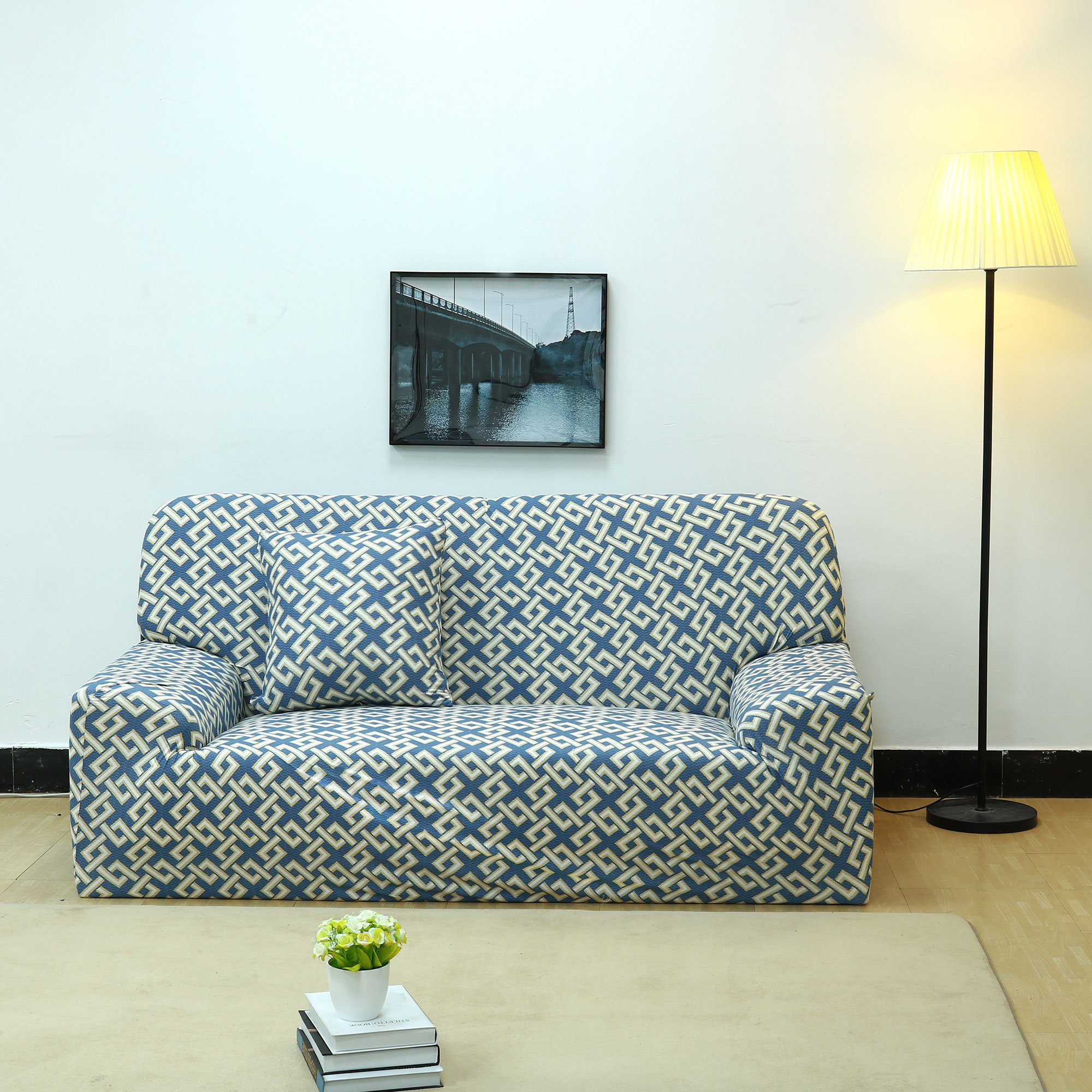 Piccocasa Home Stretch Sofa Cover Loveseat Couch Slipcovers 5 (57 x 72